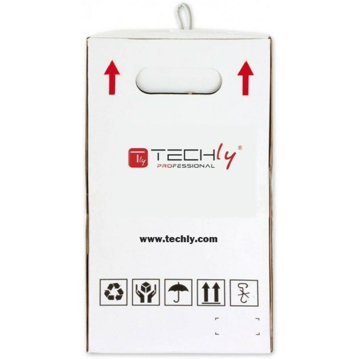Cablu de Rețea Rigid FTP Categoria 5e Techly ITP8-RIS-0305LO Negru 305 m